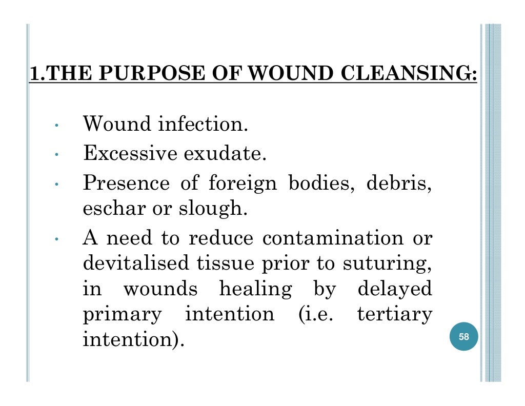 Wound care lectures