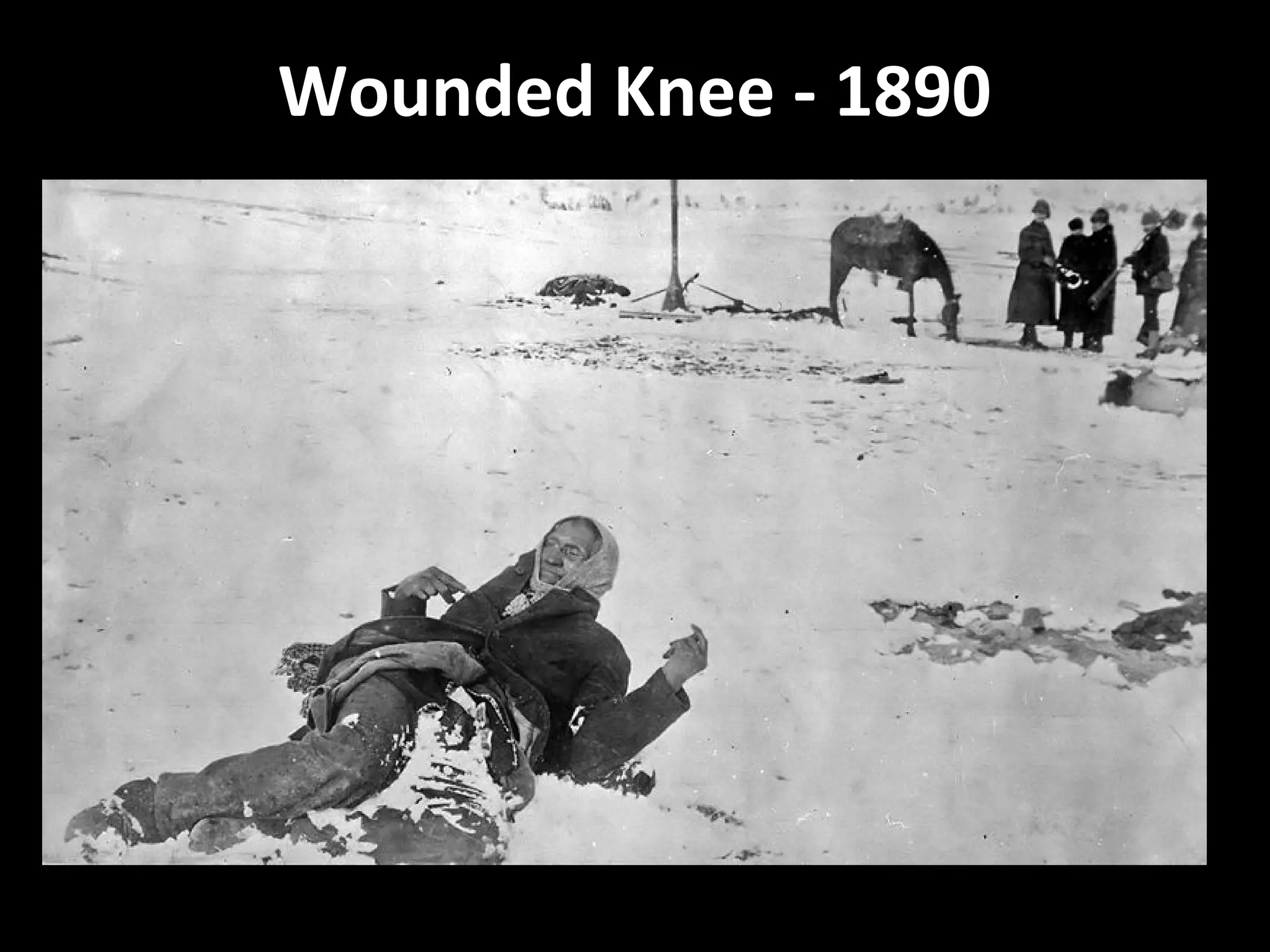 Wounded Knee - 1890

 