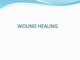WOUND HEALING
1
 