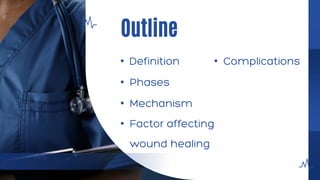 Wound healing PPT | PPTX