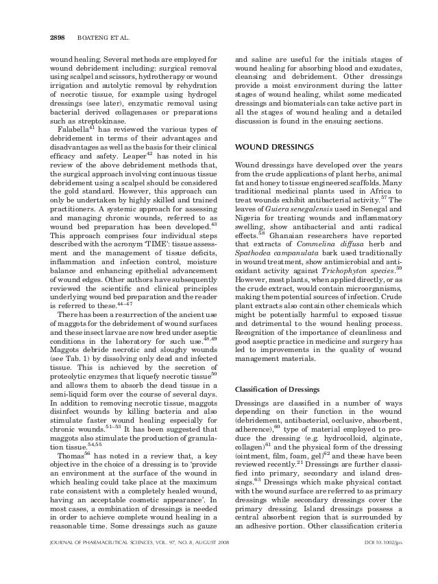 Wound healing dressings and drug delivery systems