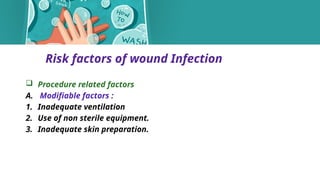 Wound Risks Wound Infection etiology and management .pptx