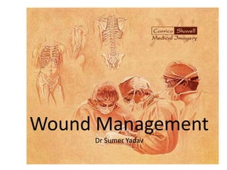 Wound Management
Dr Sumer Yadav

 