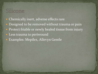 Wound management & dressings | PPTX