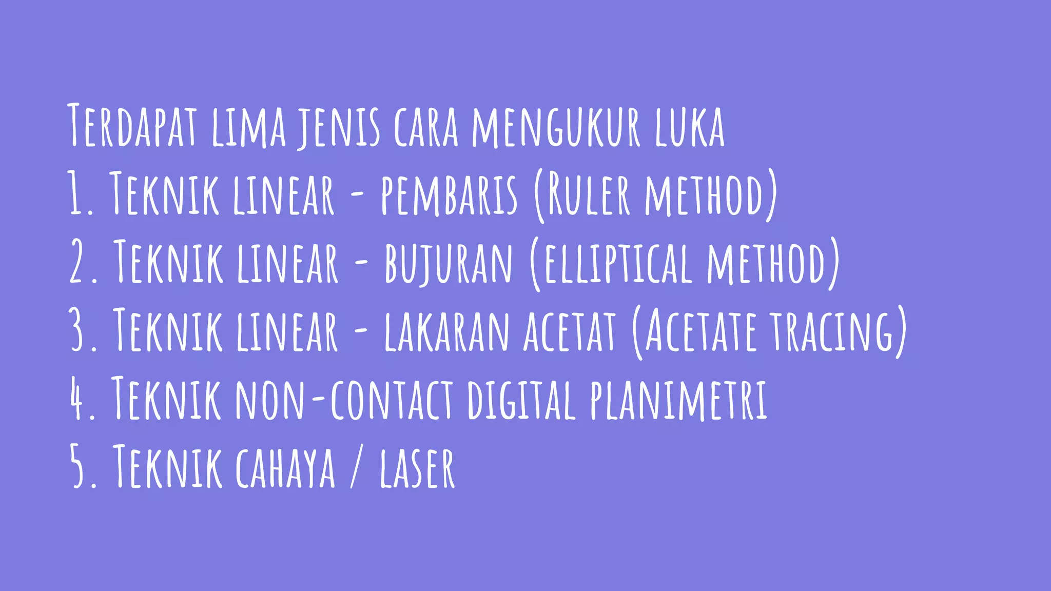 Wound measurements | PPTX