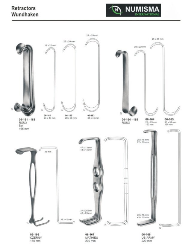 Fine Wound retractors ( Dura And Skin Retractors )