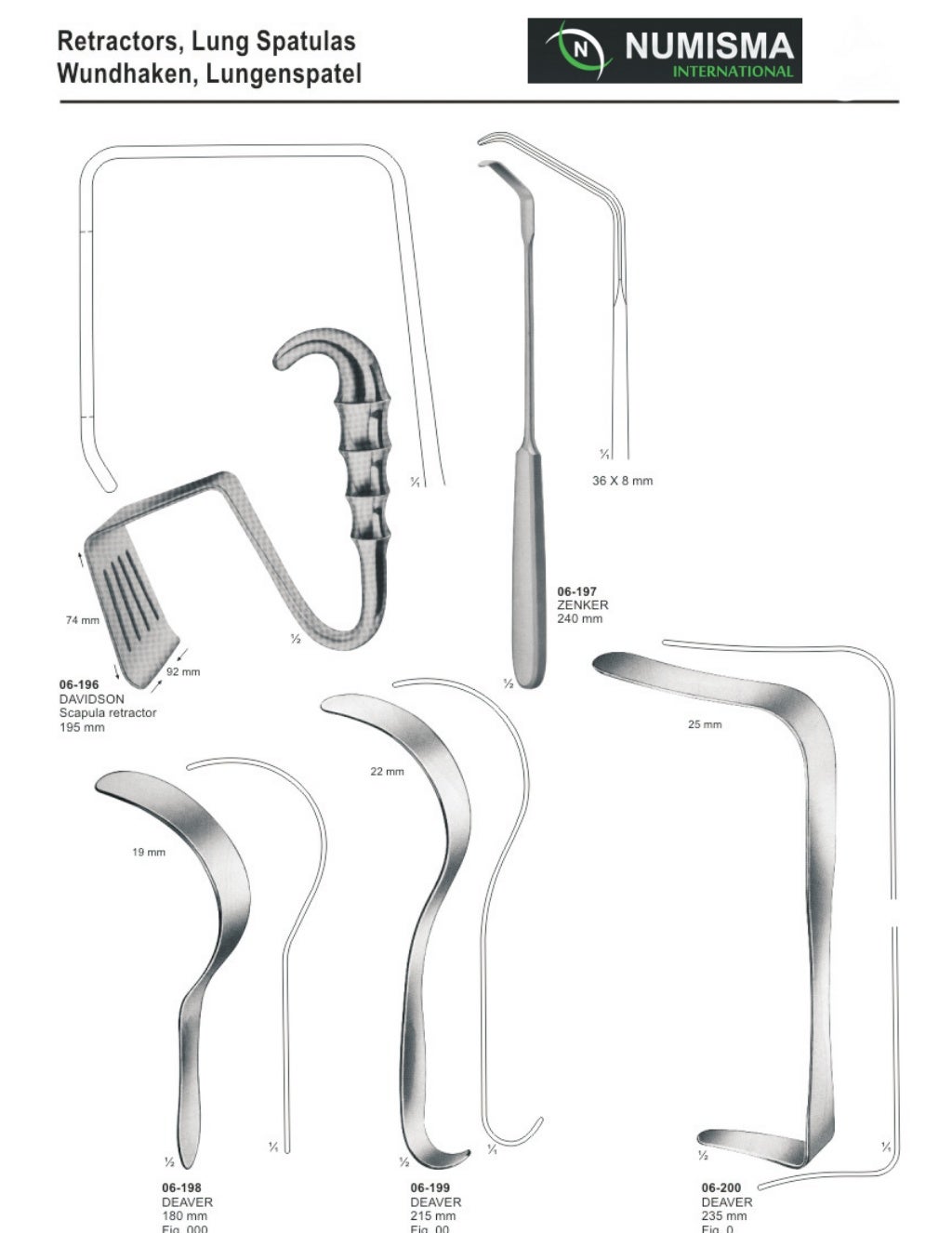 Fine Wound retractors ( Dura And Skin Retractors )