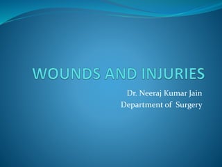 Dr. Neeraj Kumar Jain
Department of Surgery
 