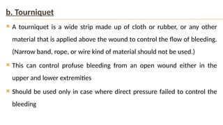 Bleeding Line Wire Rope Comprehensive Guide to Wound Types, First Aid, and Infection Prevention ...