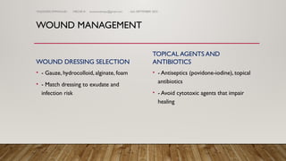 Comprehensive Guide to Wound Classification, Healing, and Management ...