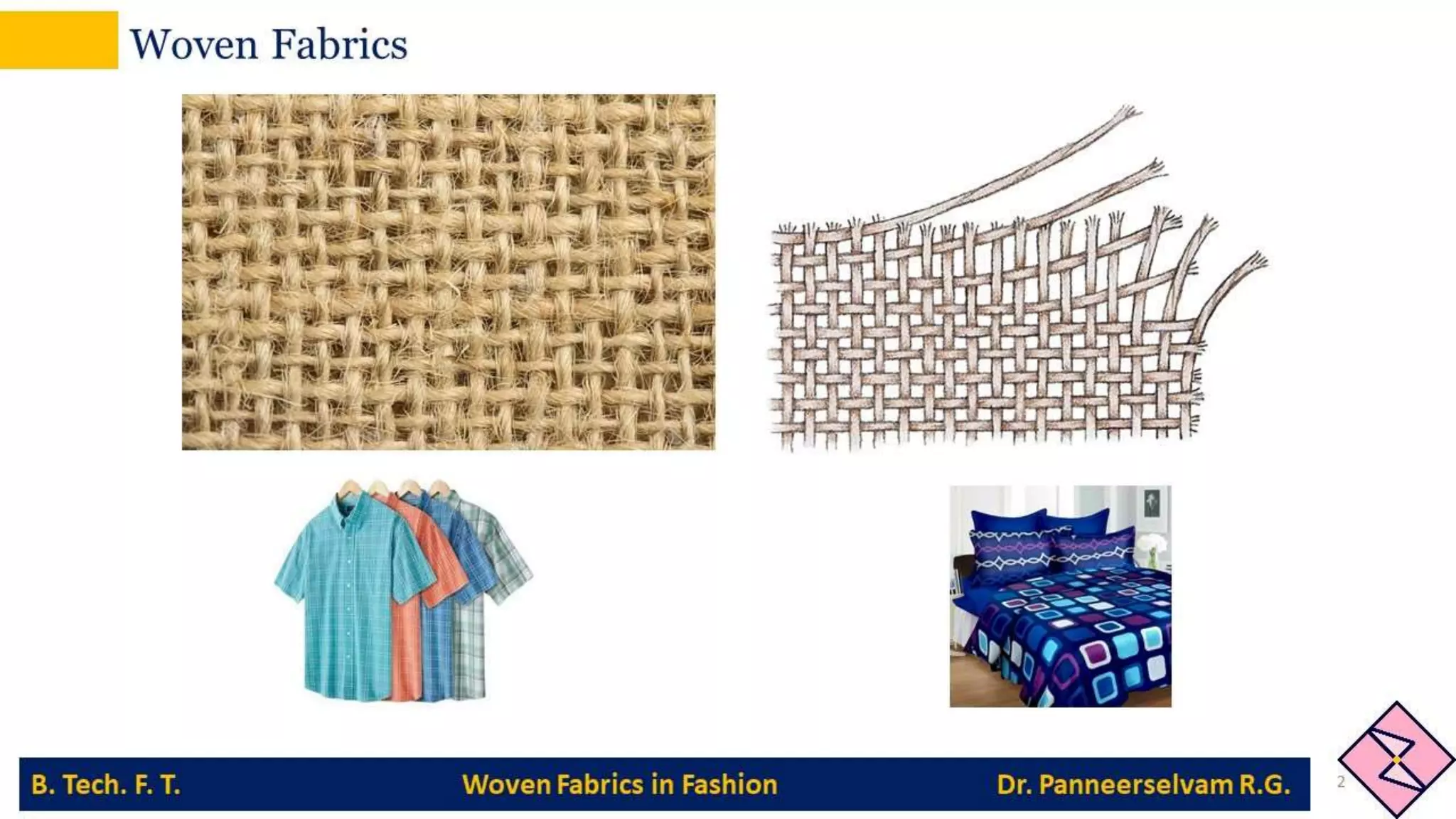 Woven Fabrics for Fashion Industry PPT