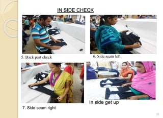 IN SIDE CHECK
35
5. Back part check 6. Side seam left
7. Side seam right
In side get up
 