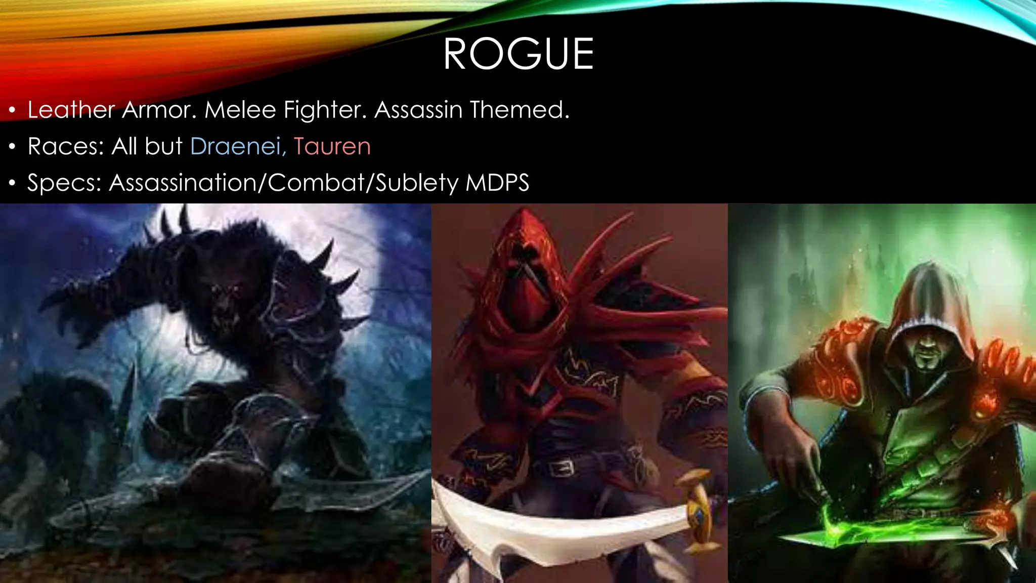 World of Warcraft Classes | PPTX