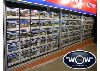 real estate | wow displays