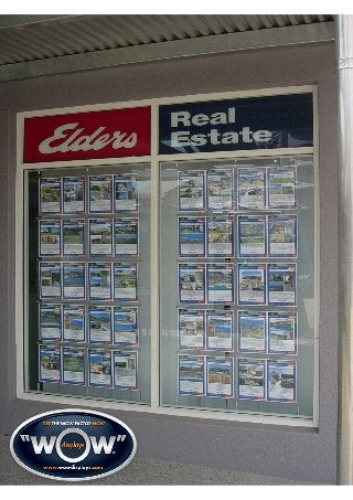 real estate  | wow displays