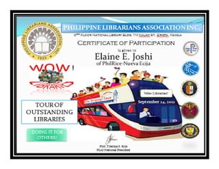 Wow libraries, philippines_certificate