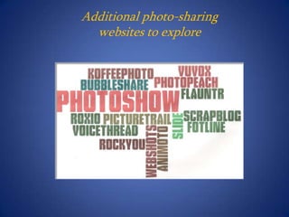 Grab an image directly from any website with Bookmarklet, grab a screenshot of any website with our Firefox Extension, or upload a photo directly to Picnik via our drag-and-droppable Yahoo Widget. 