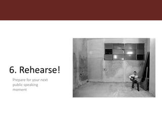 Getting to ‘WOW’: Nine steps to improve your public speaking and presenting and get your research into use