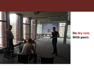 Getting to ‘WOW’: Nine steps to improve your public speaking and presenting and get your research into use