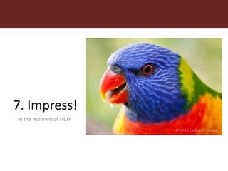 Getting to ‘WOW’: Nine steps to improve your public speaking and presenting and get your research into use