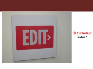 Getting to ‘WOW’: Nine steps to improve your public speaking and presenting and get your research into use