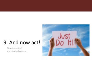 Getting to ‘WOW’: Nine steps to improve your public speaking and presenting and get your research into use