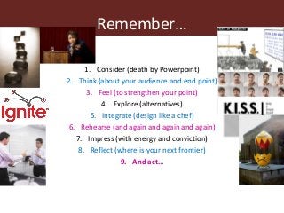 Getting to ‘WOW’: Nine steps to improve your public speaking and presenting and get your research into use