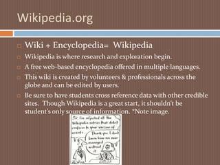 Mindmeister.comMindmeister: a wonderful Web2.0 tool to help students map out their thoughts and ideas.Students can create a brainstorm or graphic organizer. They can organize links and images as well as their notes. This learning tool also allows you to research information and images using your preferred search engine right there while you are mapping. It allows collaboration amongst students and the history tab allows the teacher to assess student's contributions when working collaboratively.