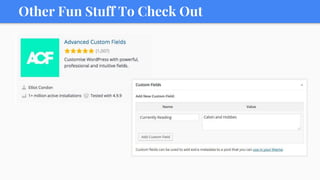 Other Fun Stuff To Check Out
 