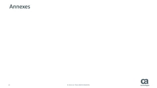 14 © 2014 CA. TOUS DROITS RÉSERVÉS.
Annexes
 