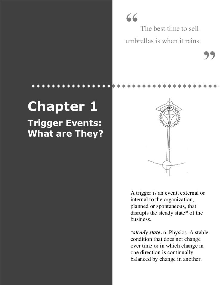 Sales Trigger Events A Comprehensive Guide