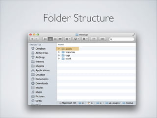 Folder Structure
 
