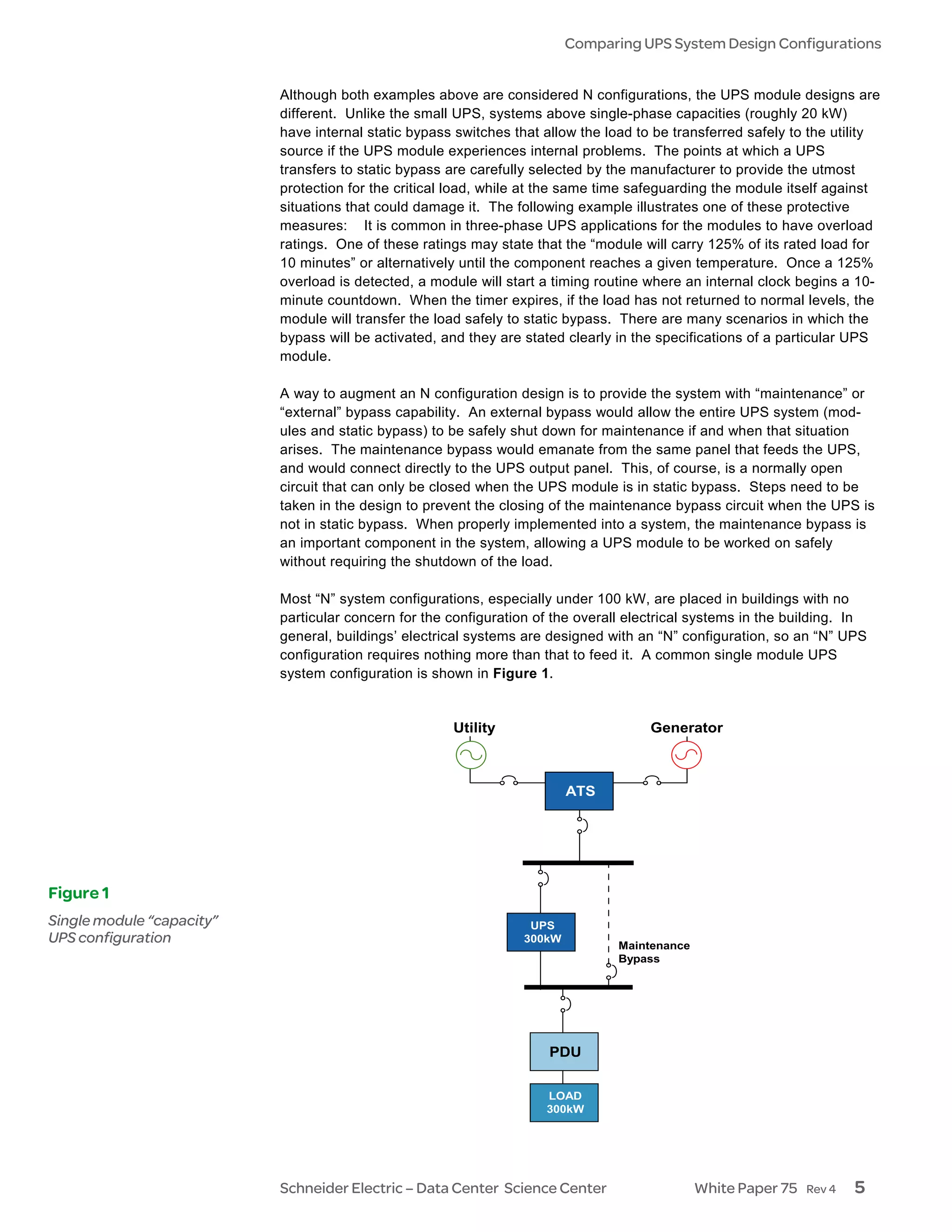 Ups System Design Wp 75-comparing-ups-system-design-configurations | PDF