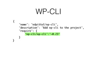 WP-CLI
 