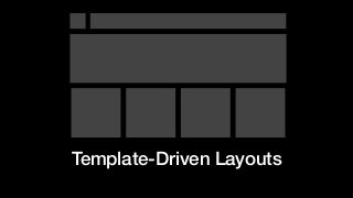 Template-Driven Layouts
 