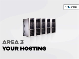 AREA 3
YOUR HOSTING
 
