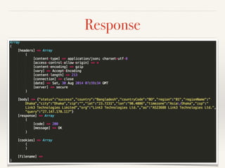 Response 
 
