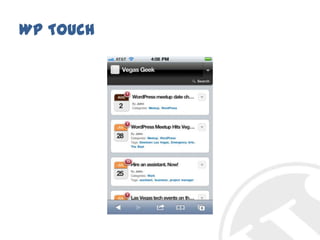 WP Touch