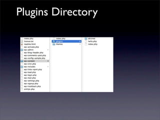 Plugins Directory
 