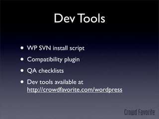 WordPress Plugins (WordCamp Utah)