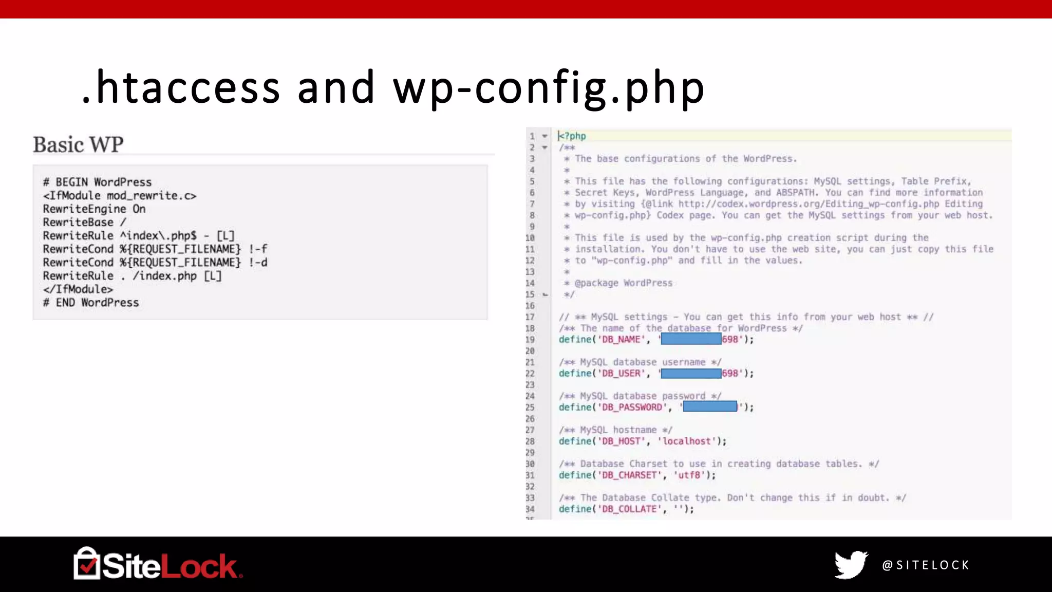 @ S I T E L O C K
.htaccess and wp-config.php
 