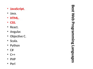 Web Programming introduction - Topic 1.pptx