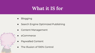 WordPress for Witches : WordPress 100