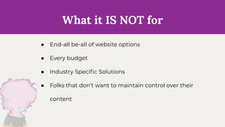 WordPress for Witches : WordPress 100