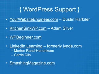 WP 101 - WordPress Basics | PPTX