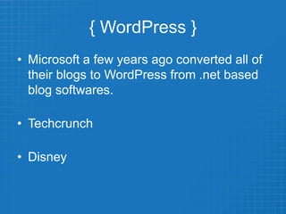WP 101 - WordPress Basics | PPTX