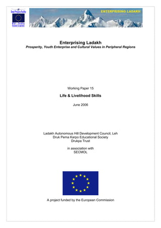 Livelihood Paper Wp15 life & livelihood skills final 030606 | PDF