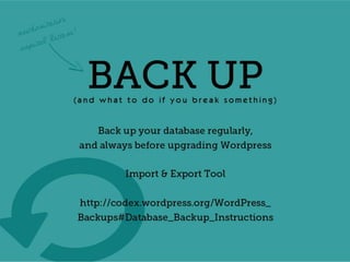 Demystifying Wordpress Part 2