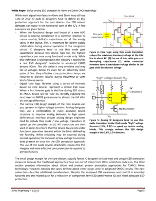 White paper on ESD protection for 40nm/28nm | PDF