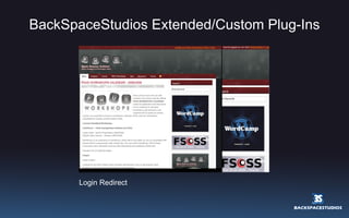 BackSpaceStudios Extended/Custom Plug-Ins Login Redirect 